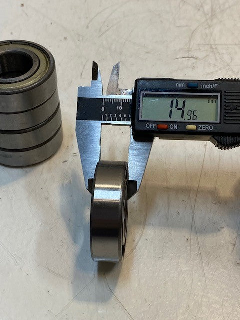 5 Quantity of CBF 6205-2Z-C3 Deep Groove Ball Bearings 52x25x15mm (5 Quantity)