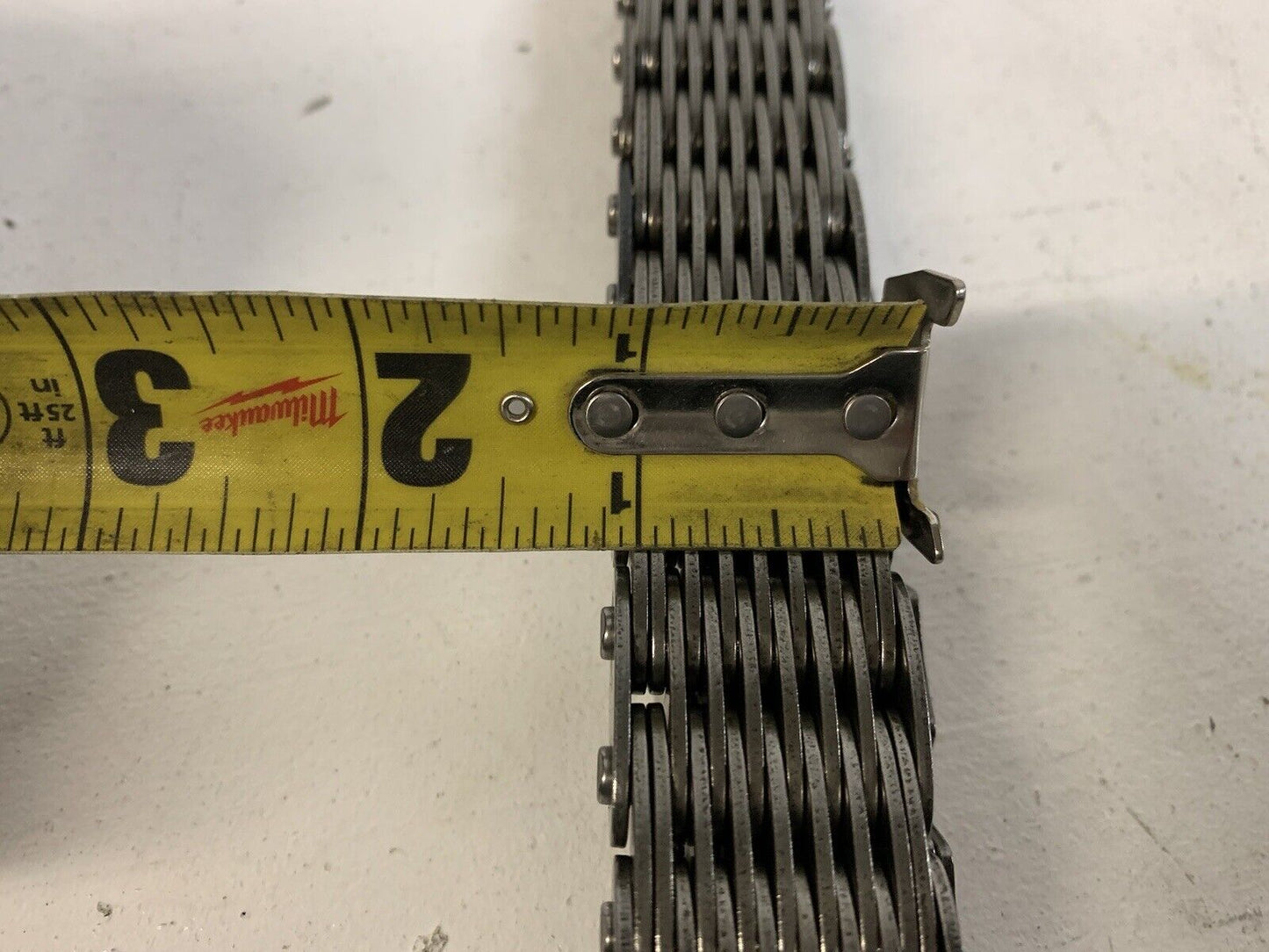 1304 Camshaft Crankshaft Chain About 32” Long Total - MEASUREMENTS PICTURED