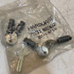 4 Pack Thule 753148302 Barrel Lock Cylinders and Keys with Change Key