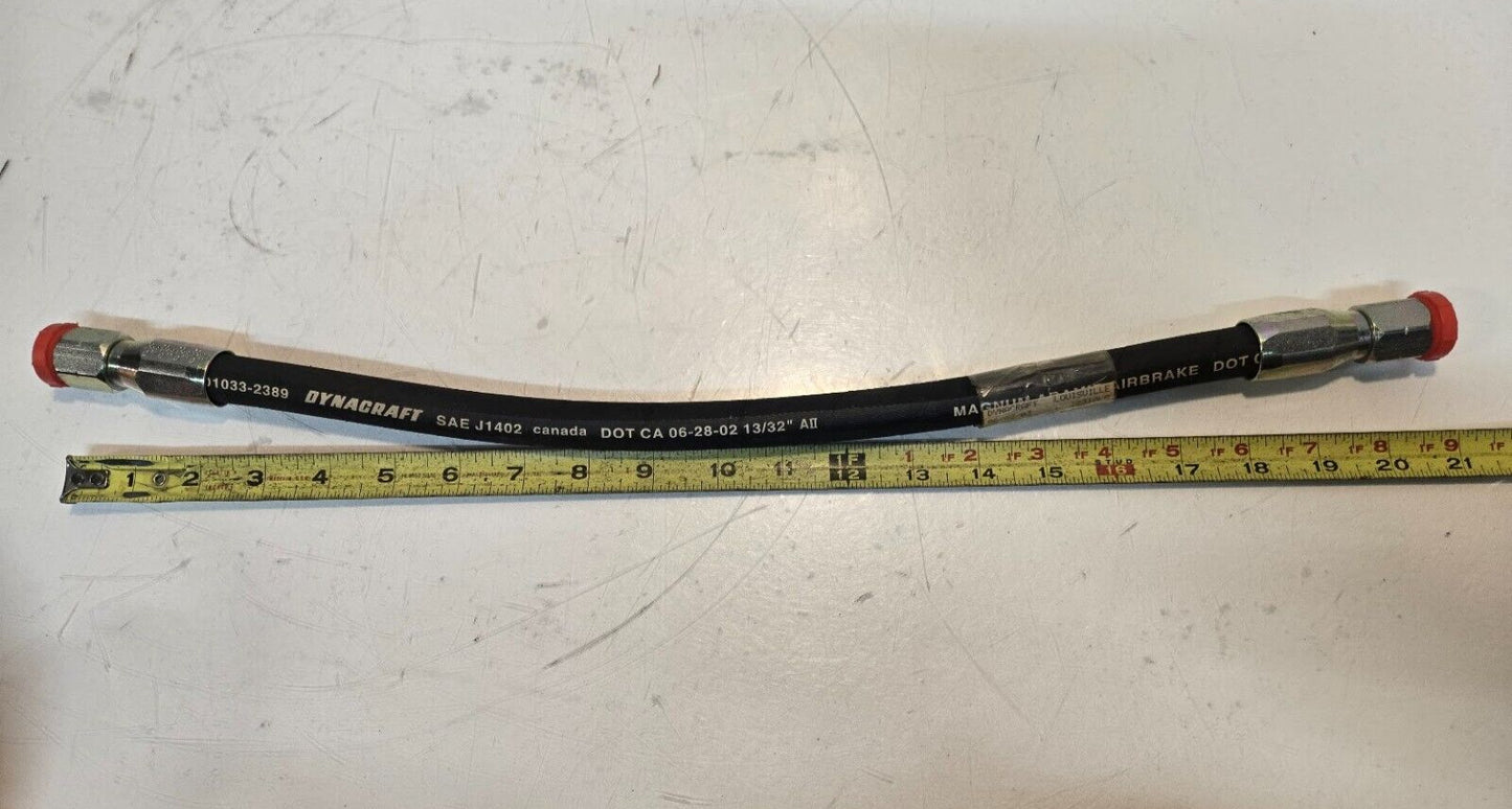 3 Quantity of Dynacraft 26-02723-018 Air Brake Hose Assemblies 12310LA (3 Qty)