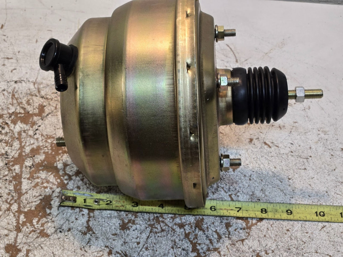 Brake Booster 8" Dual Diaphragm 6.75lbs 9.2mm Input Shaft