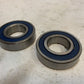 2 NTN 6206LLB Deep Groove Ball Bearings 30x62x16mm (2 Pack)