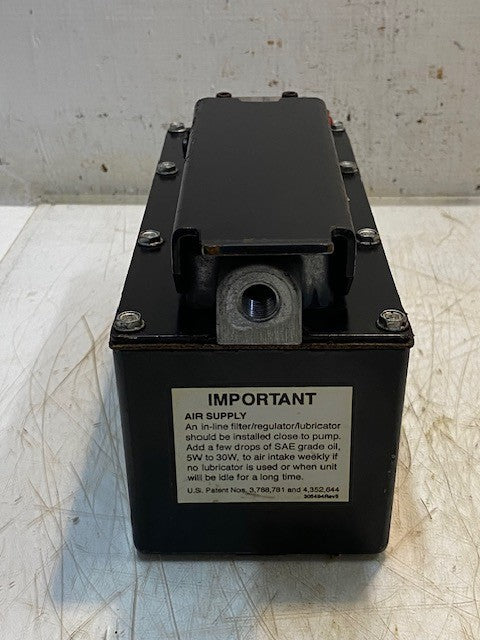 Replacement Air Hydraulic Pump for Rotary Lift FC5889, Model G, 3200 PSI