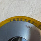 Smoothy 632-156/008 Yellow Wheel 6" Dia. 3-1/2" Wide 62mm Bore