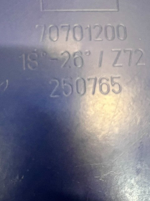 Involute Durablade  R430 | 18°-26° / Z72 | 250765 | 70701200 Industrial Cutter