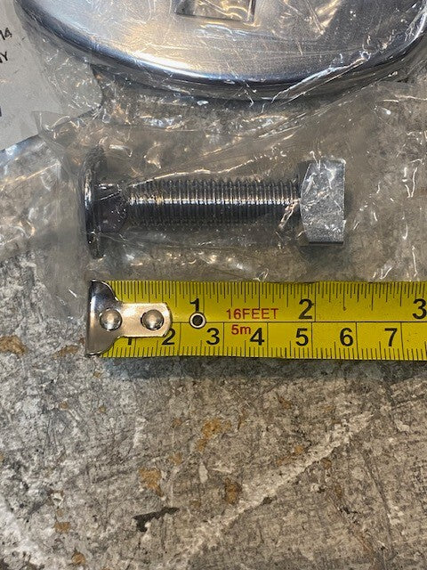 2 Quantity of MAC's Auto Parts Chrome Outer Bumper Clamp 64-54636 (2 Quantity)