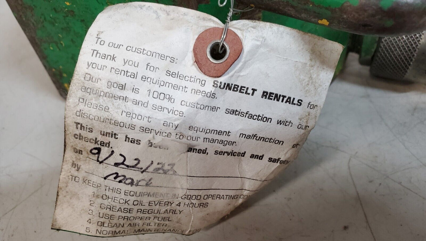 Sunbelt Rentals Pancake Cylinder RSM 03110359 | 434493