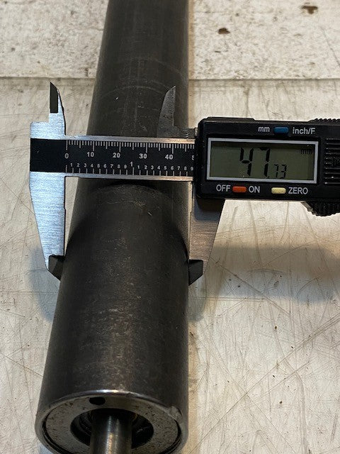 Power Steering Cylinder 16-1/2" Long 1-1/2" Shaft 11mm Thread 48mm OD 16mm Bore