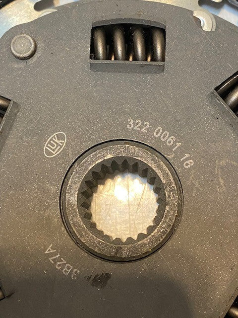 LuK Clutch Friction Disc 322006116 | 3B27A | 24mm Bore 8-3/8" Dia.