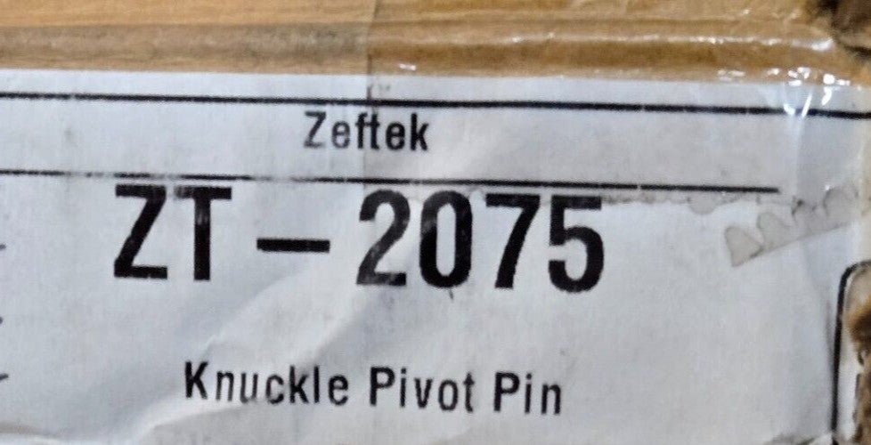 4 Quantity of Zeftek ZT-2075 Knuckle Pivot Pins (4 Quantity)