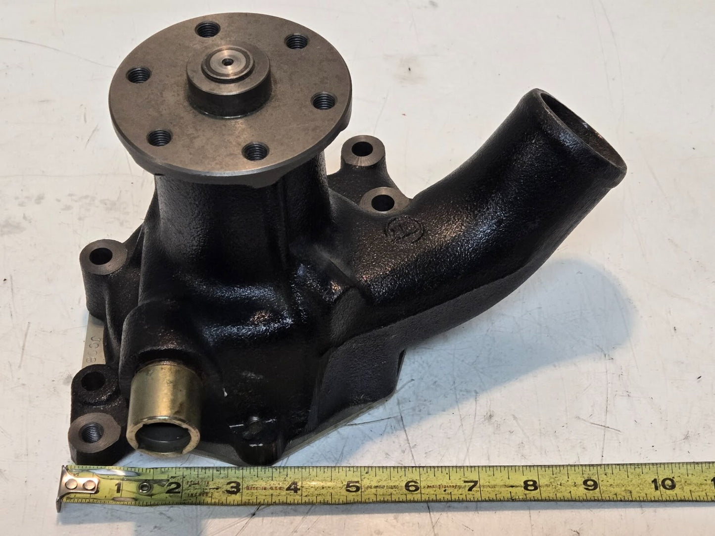 Water Pump JC08 for Isuzu 4HK1 | 6x8.5mm Impeller Drive Mounting Holes