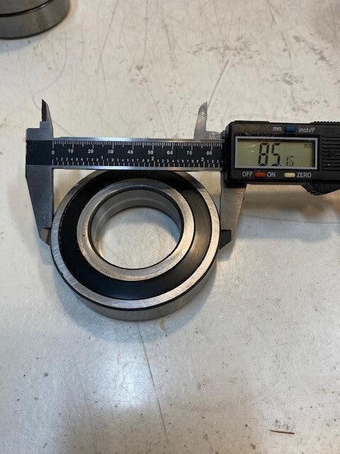 4 Quantity of Sealed Bearings 6209RS | 85mm OD 45mm Bore 19mm Thick (4 Quantity)