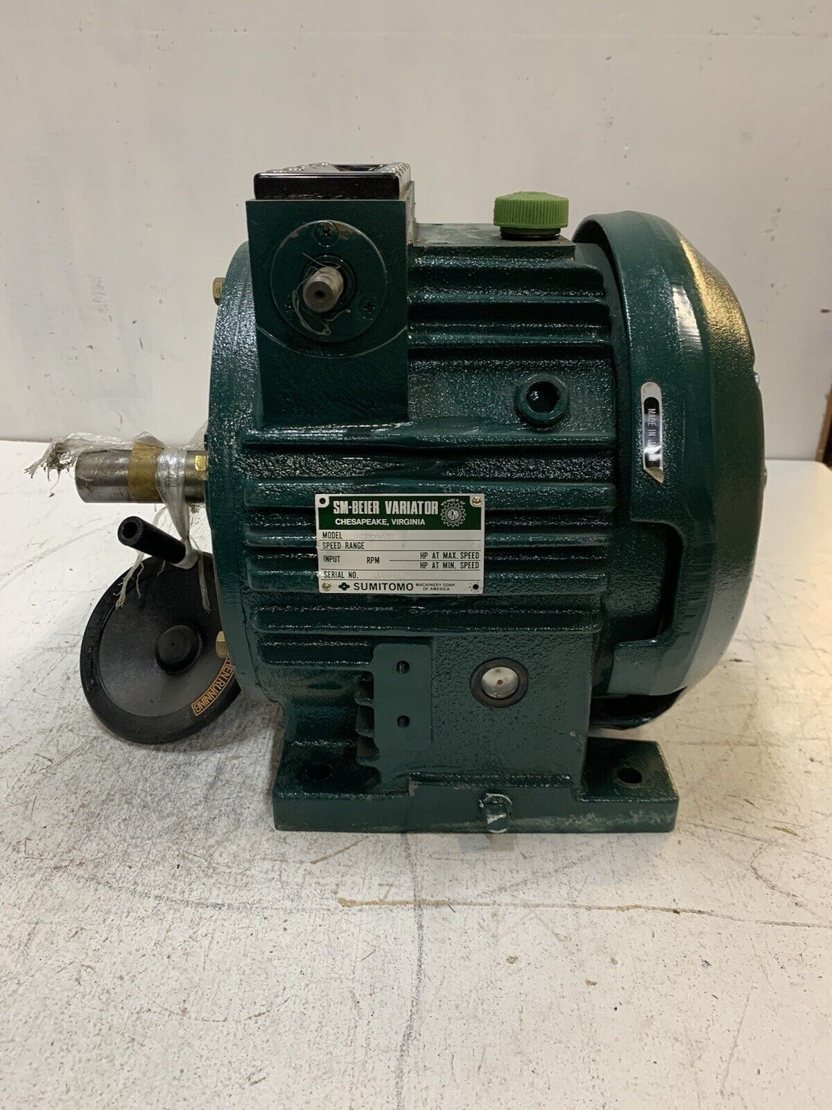 Sumitomo SM-Beier Cyclo Variator BHH-8AXY | B1005734 | BHH - 8AXY