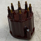 Maroon/Red 8 Cylinder Distributor Cap