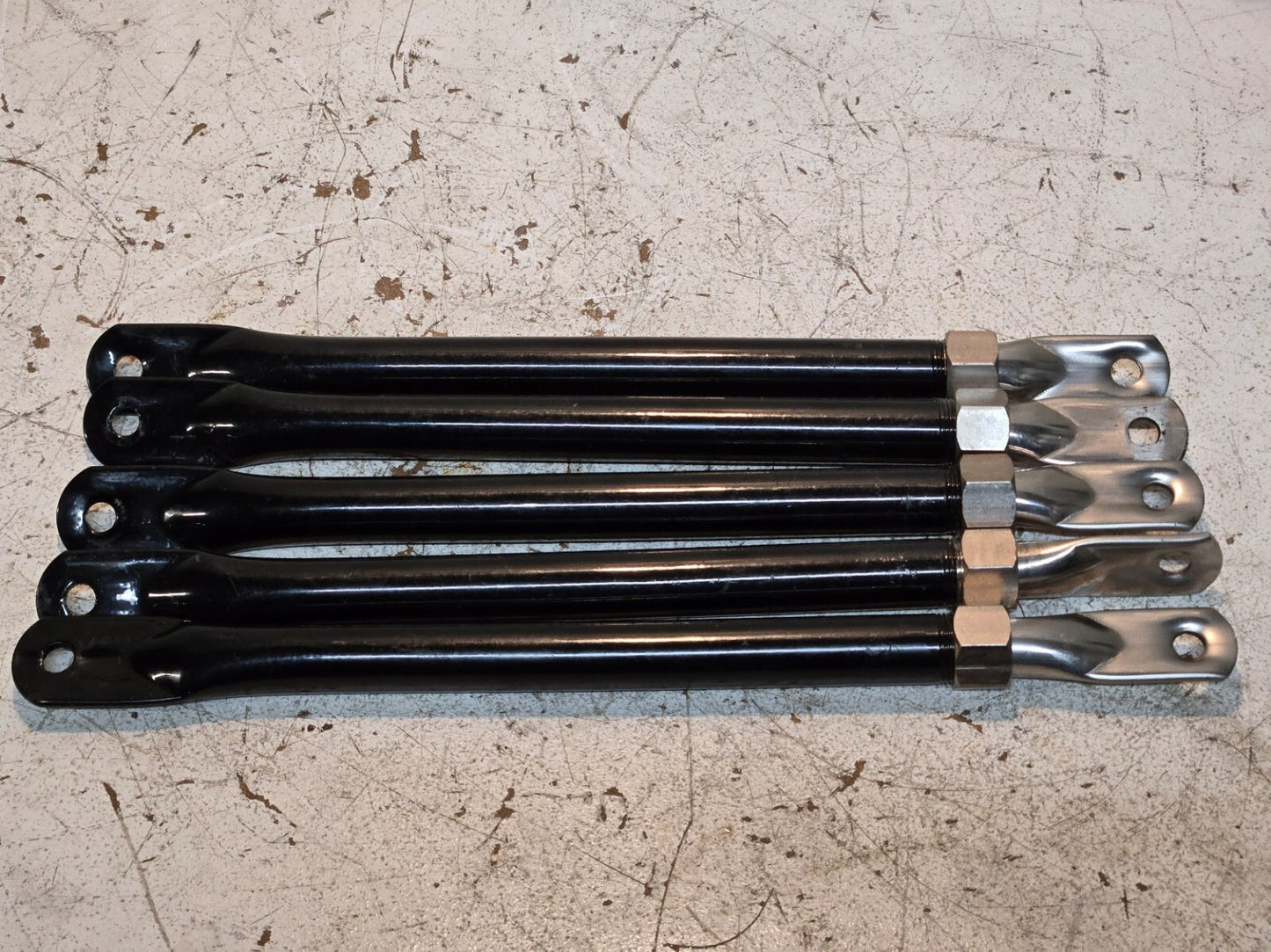 5 Quantity of Adjustable Black Mirror Arms 13" - 19" (5 Quantity)