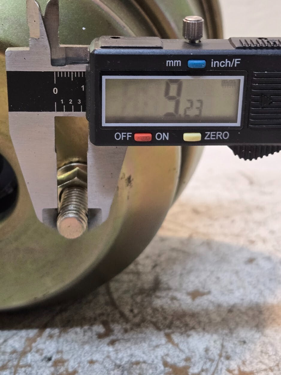 Brake Booster 8" Dual Diaphragm 6.75lbs 9.2mm Input Shaft