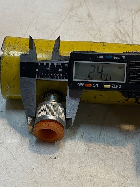 Hydraulic Cylinder Arm 17-1/2" Long 33mm End 57mm OD