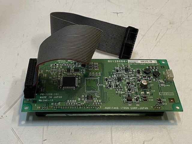 Noritake Itron GU128X64-800B Vacuum Fluorescent Graphic Display Module USED