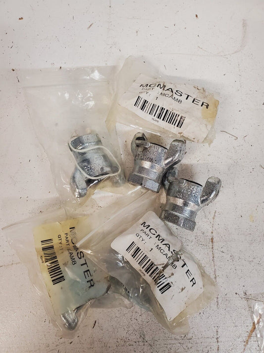 6 Qty Mc Master Valve and Coupling AM8 (6 Quantity)