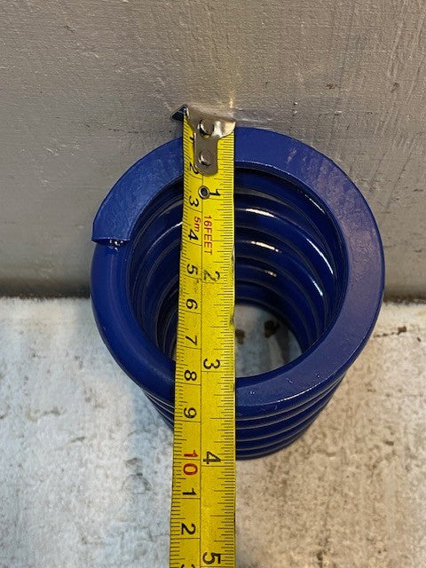 Blue Coil Spring 7-Springs 7-1/4" Tall 3-3/8" Wide