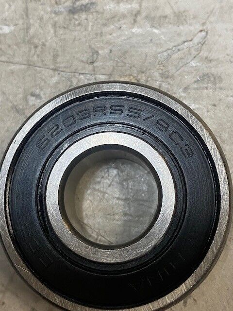 10 Qty of 6203RS5/8C3 CCF China 12x16x40mm Bearings (10 Quantity)