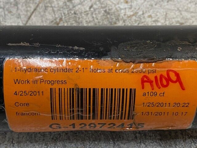 Hydraulic Cylinder 2500Psi 23mm Holes 2-7/8" Shaft 3008912