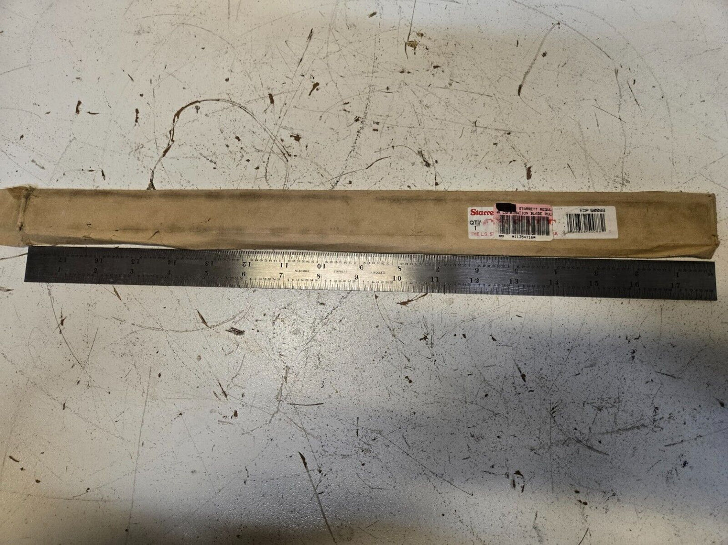 Starrett B18-4R 18" Blade Ruler