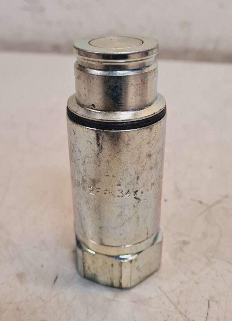 Faster Hydraulic Quick Coupler 2FFN34 | 34NPT | PATENTED 07F0 | 071A