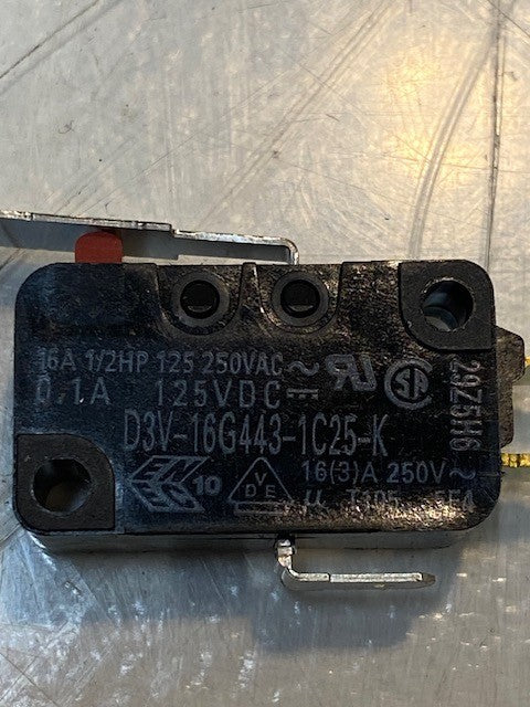 12 Quantity of NGO Switch Paddle Microswitches D3V-16G443-1C25-K (12 Quantity)