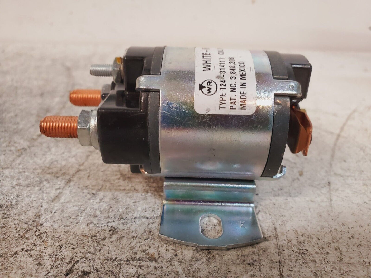 White Rodgers Solenoid 124-314111 Coil 24V.D.C | NC 3,848,206