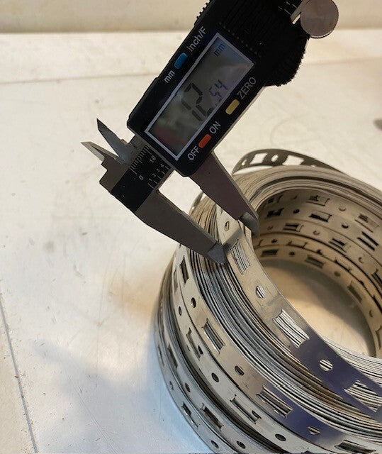 4.5 lbs of Make-A-Clamp Stainless Steel Hose Clamp 6" Dia. 3" Tall 13mm Thick