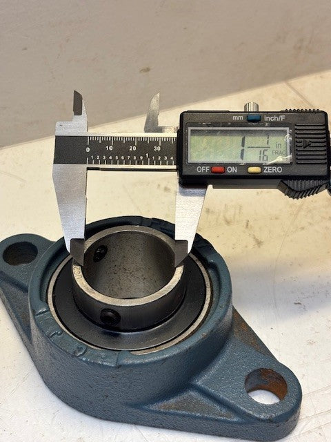 CJ 2 Bolt Pillow Block Flange Bearing 1-7/16" Bore | FL207 | UC207-23