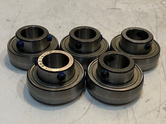 5 Quantity of Insert Bearings SB204-12 | 47mm OD 19mm Bore 25mm Thick (5 Qty)