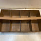 Heavy Duty Vintage Industrial Metal Carrying Tote Tray 8 Compartments 18" x 10"