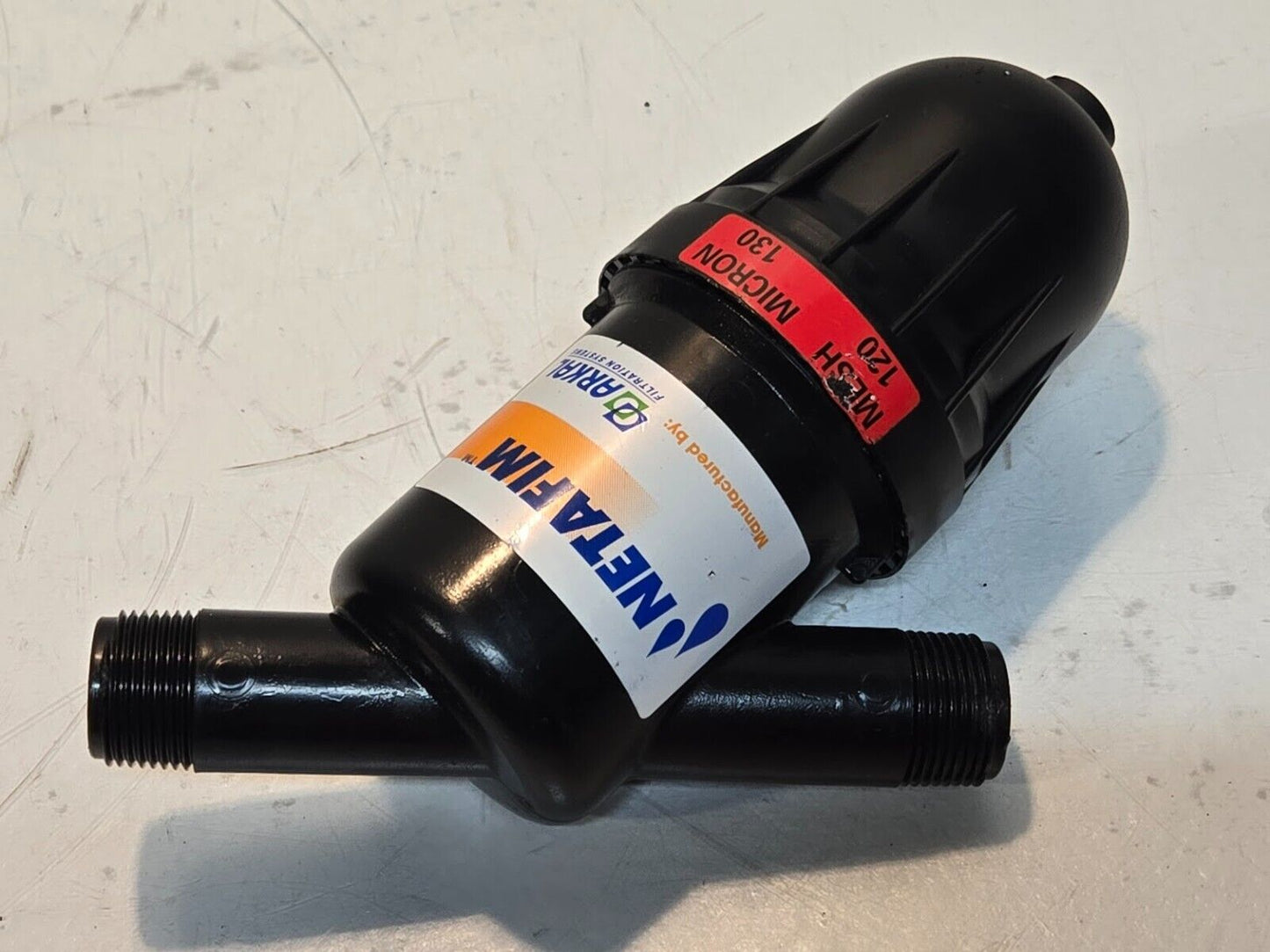 3 Quantity of Netafim 3/4"MPT x 3/4" MPT Filters 120 Mesh 130 Micron (3 Qty)