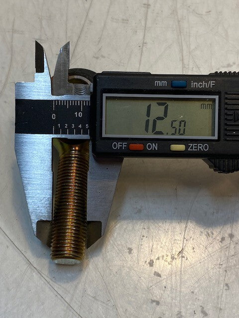 Rod End Male J-21270-14 | 3" Long 13mm Bore
