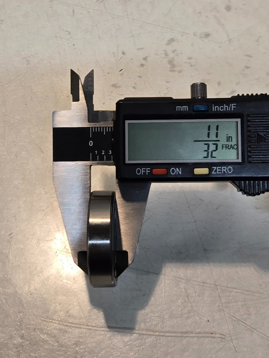 9 Quantity of Metal Shielded Bearings R10Z | 1-3/8" OD x 5/8" Bore (9 Qty)