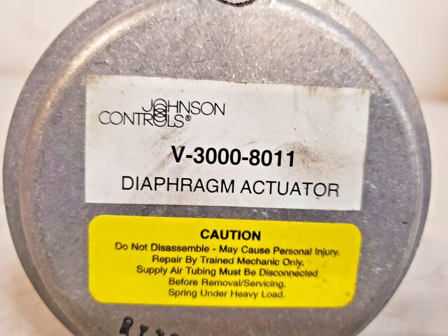 Johnson Controls Diaphragm Actuator  V-3000-8011 | 25 PSIG | VG7481GT + 3008EO