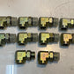 10 Quantity of 90 Degree Elbow Fittings 12 |  23mm Female ID 27mm Male Thread