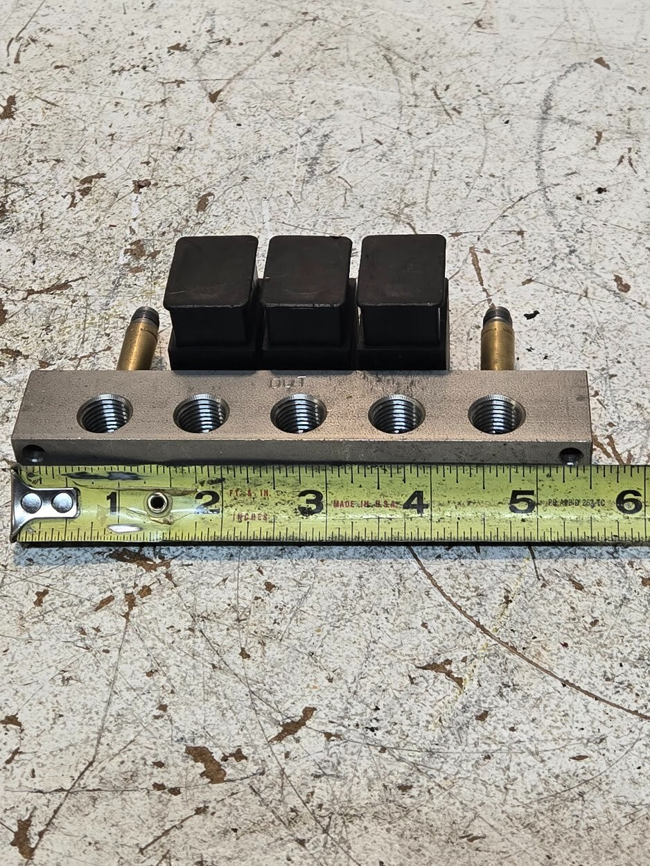 CFA Manifold Block and Solenoids 95-211N205-41 | 1/4" Pipe | 203 PSI | 24VAC 5W