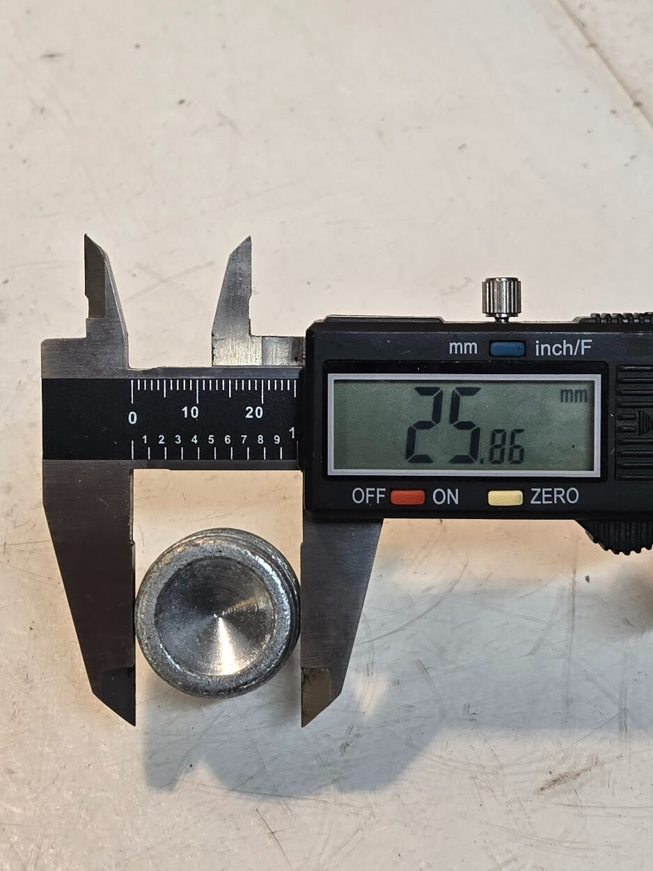 32 Quantity of 3/4" MPT Galvanized Plugs | 5/8" Square Drive (32 Quantity)