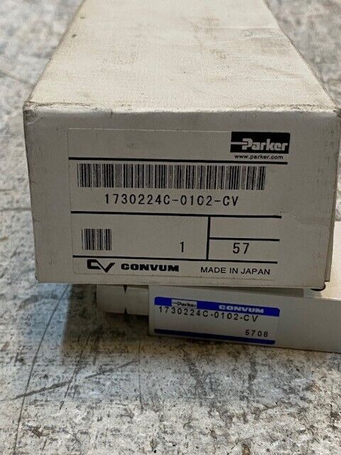 Parker Convum Vacuum Generator 1730224C-0102-CV