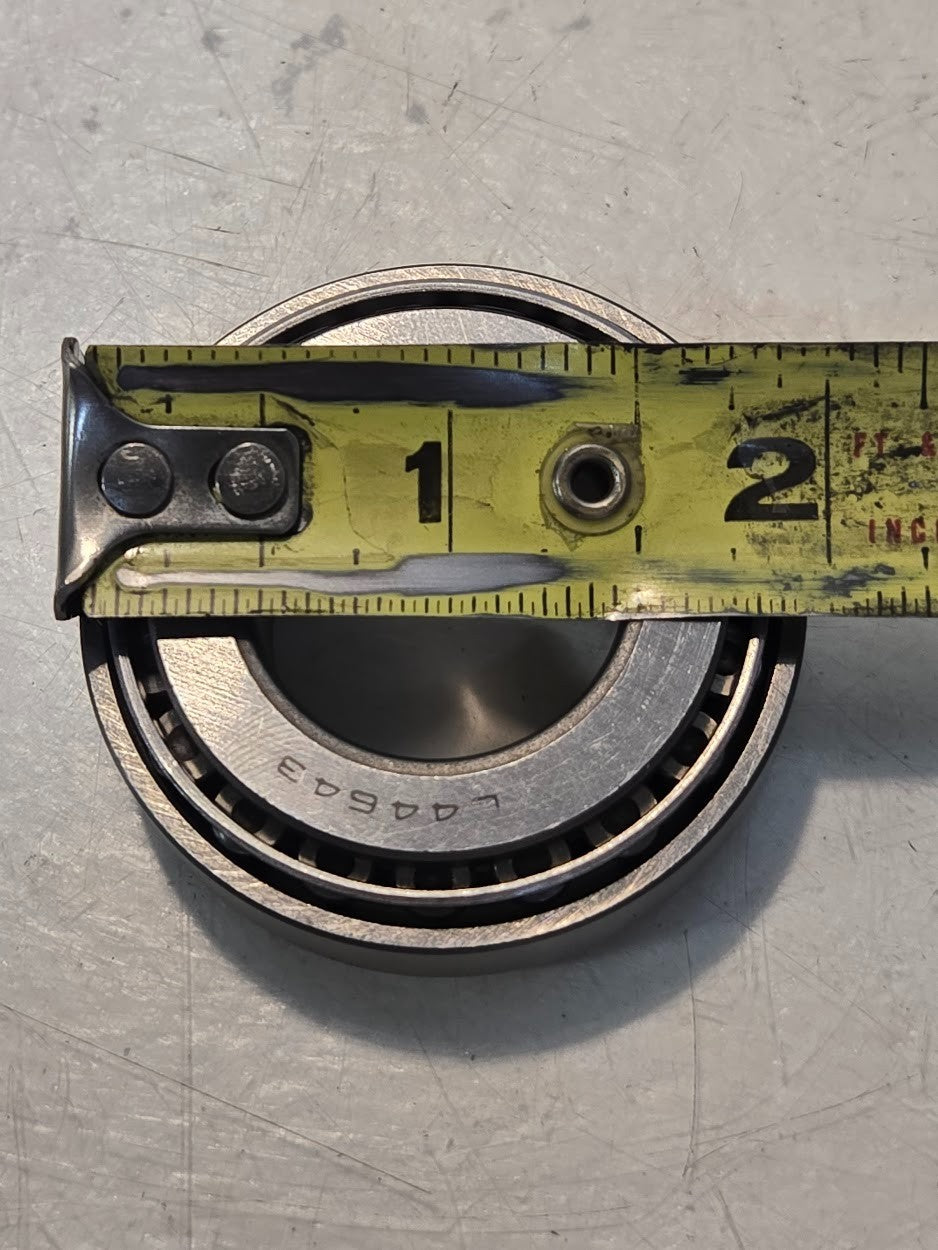 4 Quantity of Tapered Roller Bearings L44643 - L44610 | 1" Bore Diameter (4 Qty)