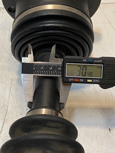 GSP CV Joint NCV10137 | 770E24077 | 21" Long 24mm Thread 30mm Shaft 6-Bolt