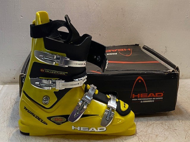 Head High Performance Yellow Ski Boots Worldcup N-99 MP 290 Size 29.0 | 290-295