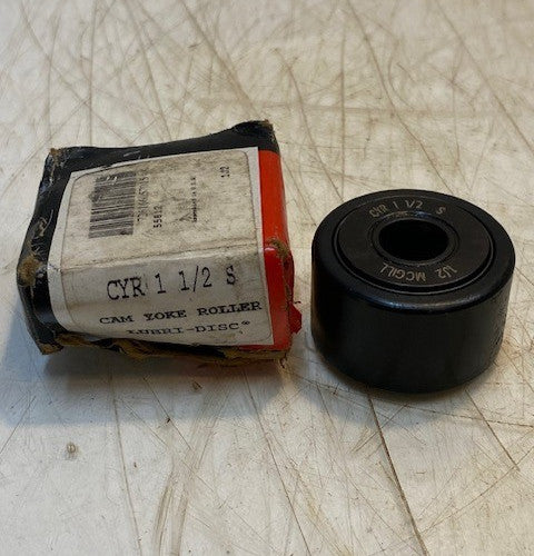 McGill CYR 1 1/2 S Cam Follower Cam Yoke Mount Roller Bearing 12x38x24mm