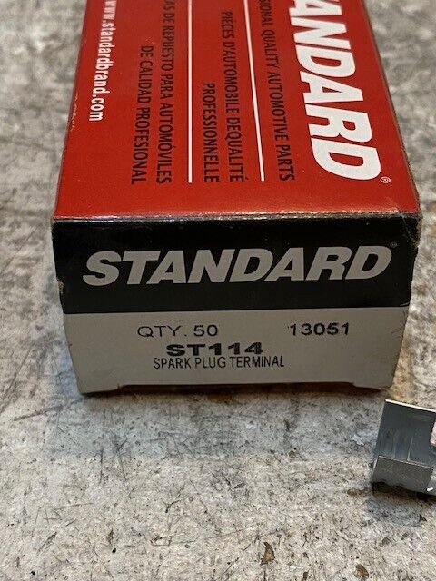 Standard ST114 Spark Plug Terminals 13051 Box of 50