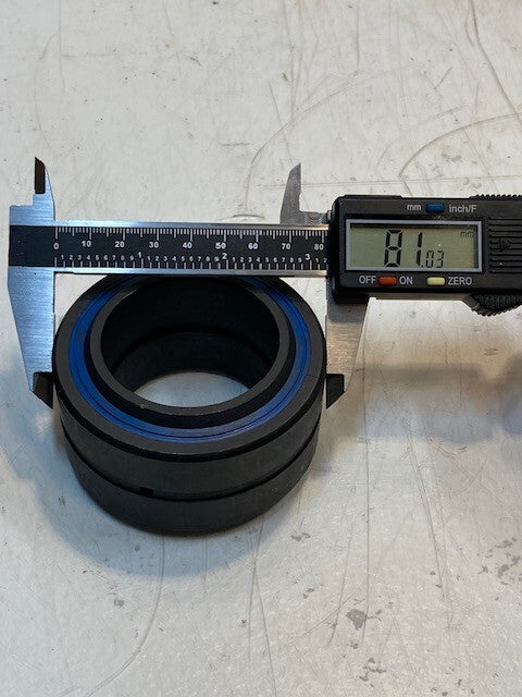 2 Quantity of Spherical Plain Bearings GEZ50ES-2RS 81mm OD 50mm Bore (2 Qty)