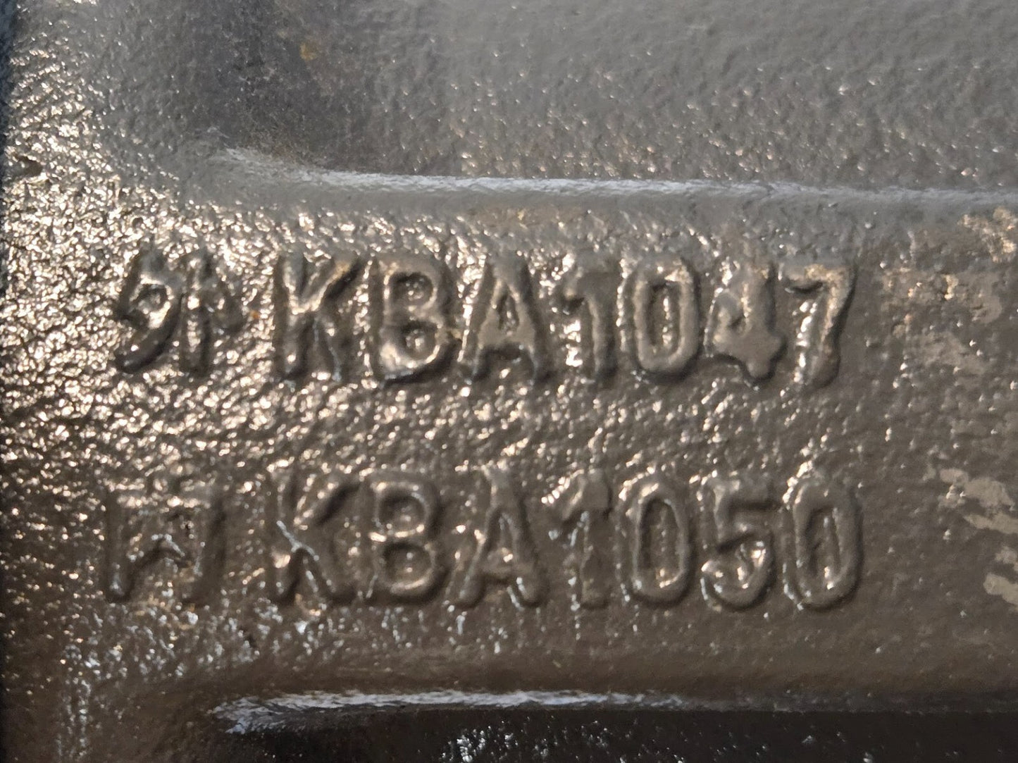 Track Roller KBA1047-W for Case Excavator KBA1050 | 19.5mm Mounting Holes