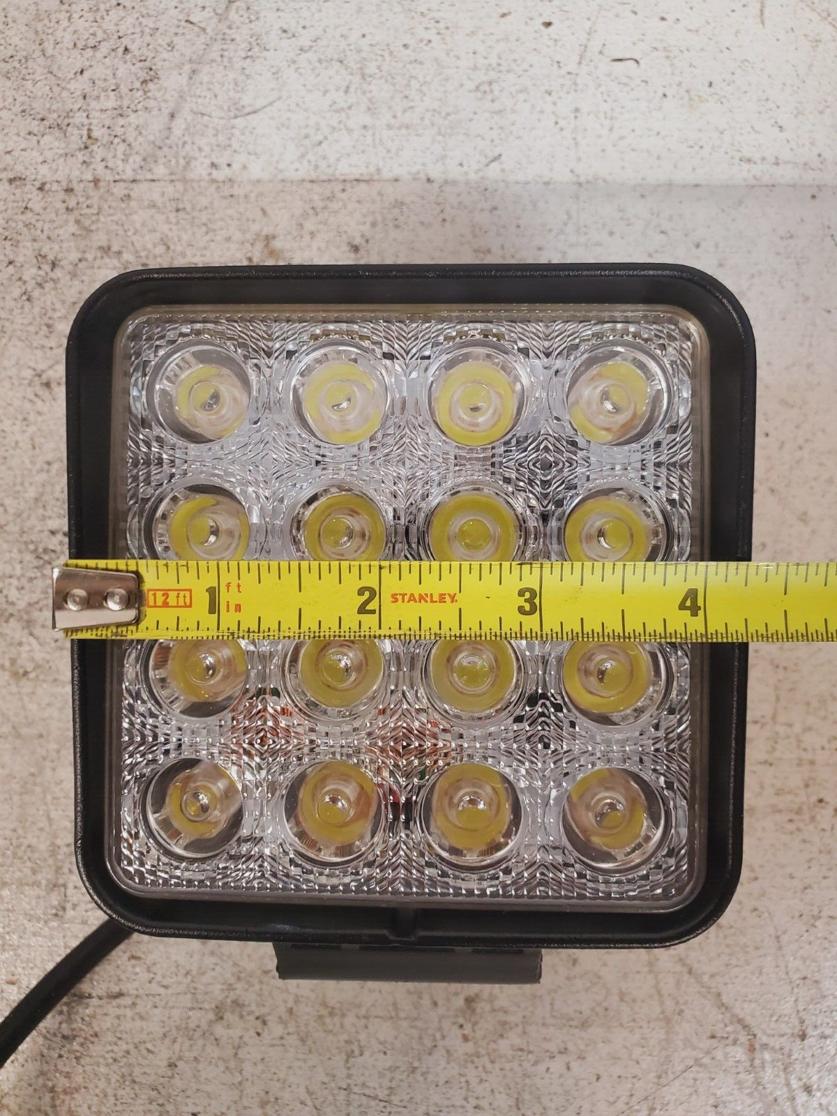 2 Qty Square Led Work Lights 4.5" A201301004814 | A201301004042 (2 Qty)